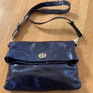 Tory Burch black leather handbag